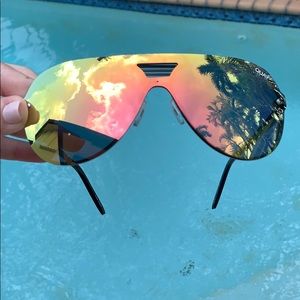 Quay Australia Mirror Aviator Sunglasses